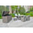 Troas 6 - Person Wicker Patio Dining Set with Rectangular Table , Cushions Included