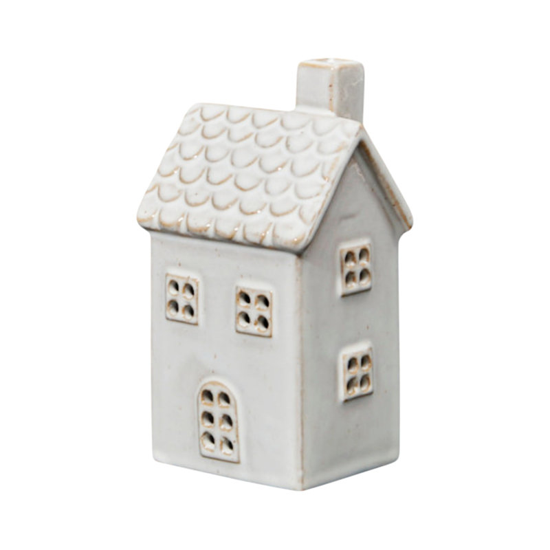 Ceramic House Tealight Holder