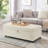 Sofa Ottoman With Storage, Modular Sectional Storage Ottoman With Wheels-1434443201