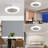 Brensen Ceiling Fan with LED Lights