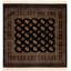 Traditional Hinshaw Runner Rug Black Colour-1450997769