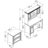 Waelder 3 Piece Computer Desk Office Set-1209834351