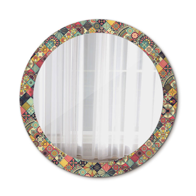 Huldar Glass Flat Wall Mirror