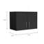 Storage Cabinet - Wall Cabinet, Three Interior Shelves, Double Door