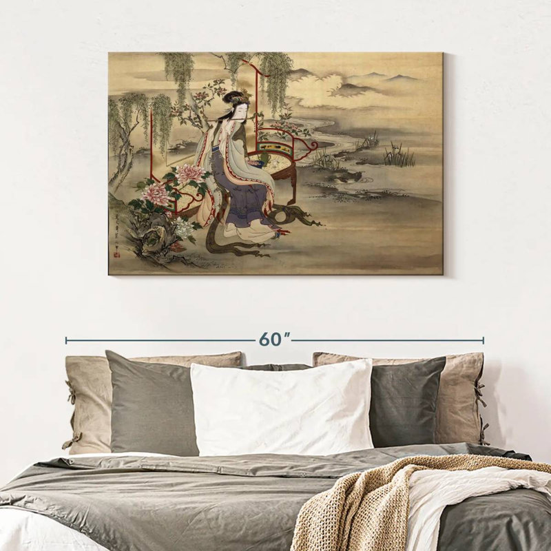 Leisha, la beauté chinoise, Yang Guifei, H 32 po x l 48 po