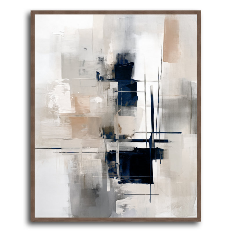 Nimble w/Gold Frame, Closed Corner Framed, Walnut