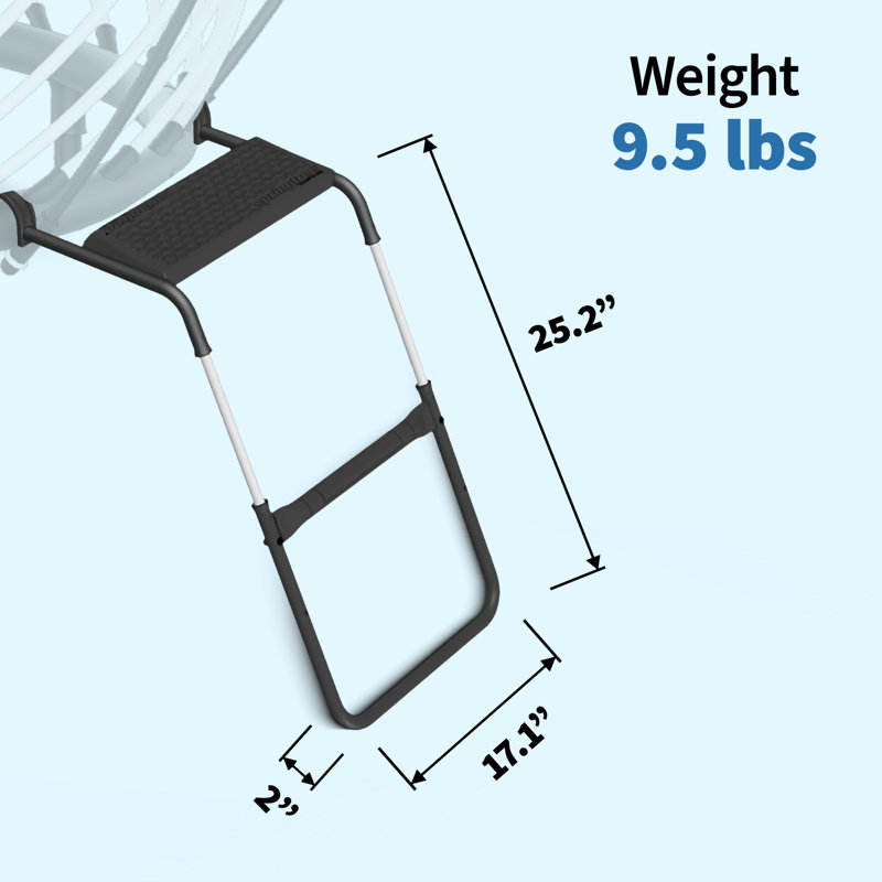 Goba Sports 25.2'' Metal Ladder