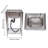 21.65'' L x 17.72'' W Silver Freestanding Bar Sink