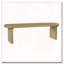 Banc de salle à manger d'intérieur en pin-760636122