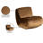 Koco Velvet Accent Chair-1509065711
