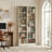 79.7"H 6 Shelf Bookcase With 2 Adjustable Shelves-1005725393
