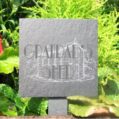 Rollingwood Stone Plants & Flowers Garden Sign