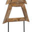 Christmas Tree with Stand Brown Solid teak wood-1542169398