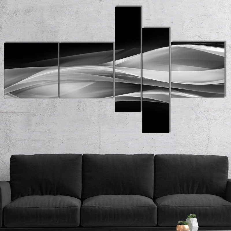 « scintillant silver pattern », impression à multiples images sur toile