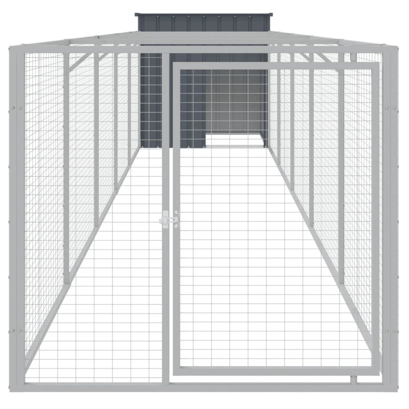 Drayson Stell Dog House, Anthracite, 43.3'' H x 43.3'' W x 239.8'' D