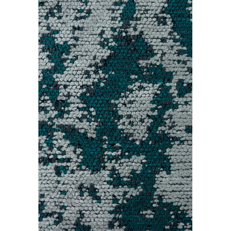 Rapture Green/Gray Abstract Luxury Area Rug, Rectangle 7'10" x 11'2"