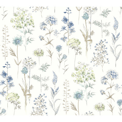 Bergamot Wildflower Wallpaper