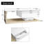 Table basse, tables d'appoint, meubles de salon modernes : tables basses en verre avec effet DEL pour une utilisation quotidienne à la maison