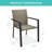 Ebern Designs Wicker Chairs, Stackable Outdoor Dining Furniture W/ Armrests-630177254
