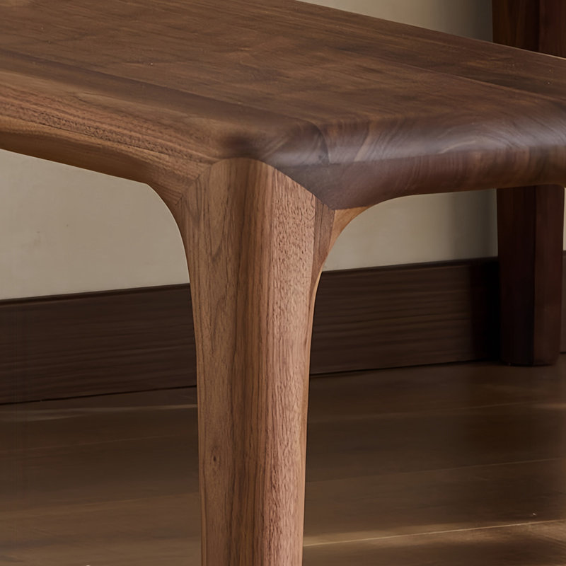 Modern Style Solid Wood Bench Solid Wood Bench, 17.71" H x 47.24" W x 12.59" D