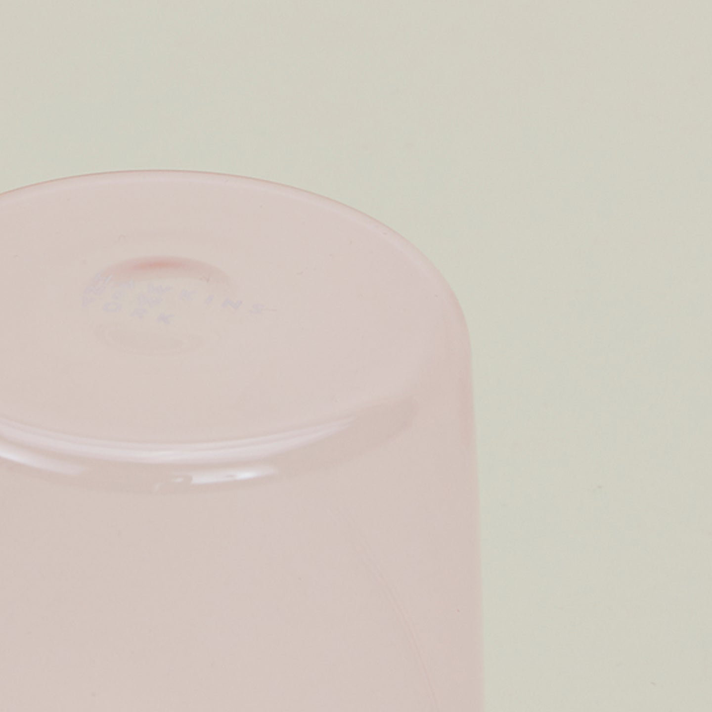 Glass Drinking Glass, 20 oz., Blush