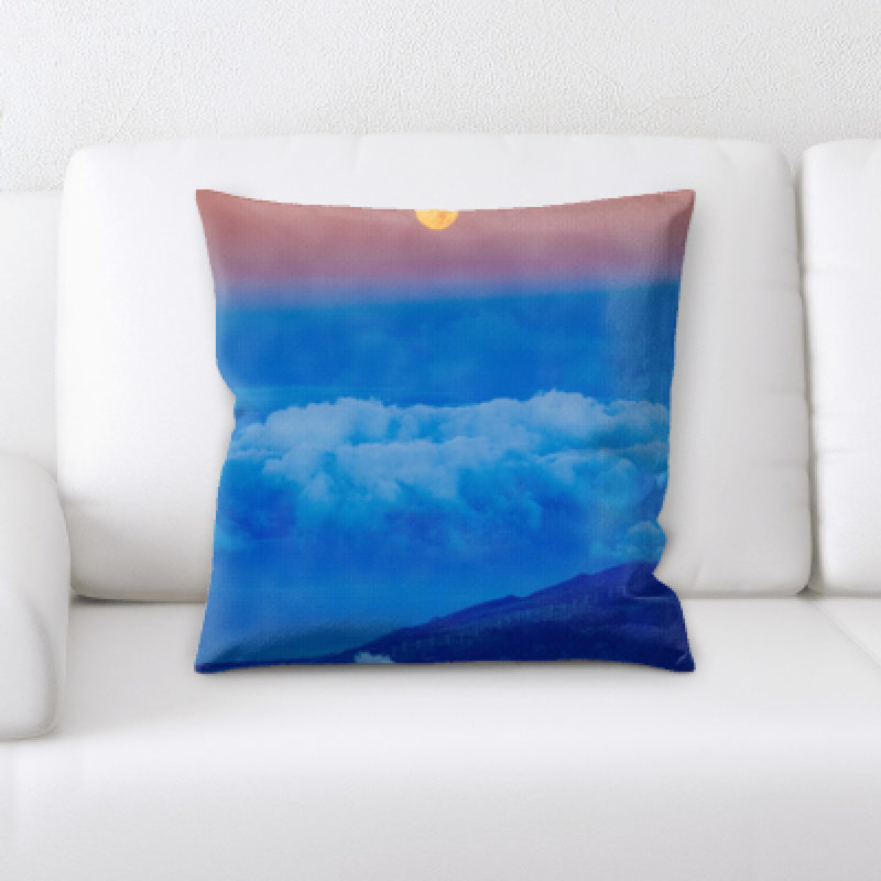 Microsuede Throw Pillow