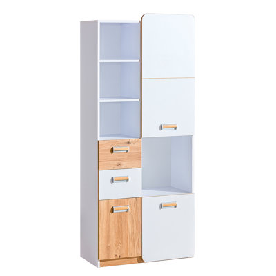 Crawford 182.6cm H X 80cm W Kids Bookcase