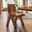 Ensemble de table de salle à manger Mid-Century ronde en bois massif avec chaises en rotin-463608370-445781268