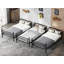 Lit superposé quadruple pour 4 enfants, cadre de lit superposé simple en métal robuste, lit superposé triple amovible
