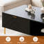 Table basse Mid-Century moderne avec tiroirs doubles (noir)-125534610