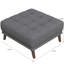 Repose-pieds confortable et repose-pieds Addison Square