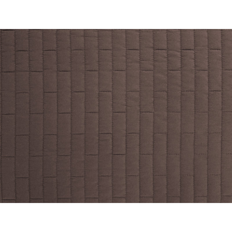 South Point Hospitality 120 GSM Luxury Microfiber Sham Set, Standard, Brown