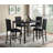 Amaro Upholstered Counter Stool with Metal Frame-1335348789