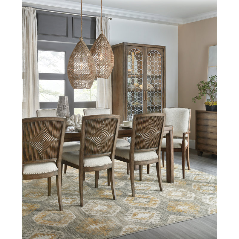 Surfrider Upholstered Dining Chair, Brown
