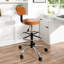 Chaise à genoux en similicuir Dakotta, tabouret à dessin pour le bureau, studio, tabouret à roulettes réglable en hauteur-826122360