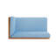 BANC DE COIN BRAVA B-droit, bleu-2080703081