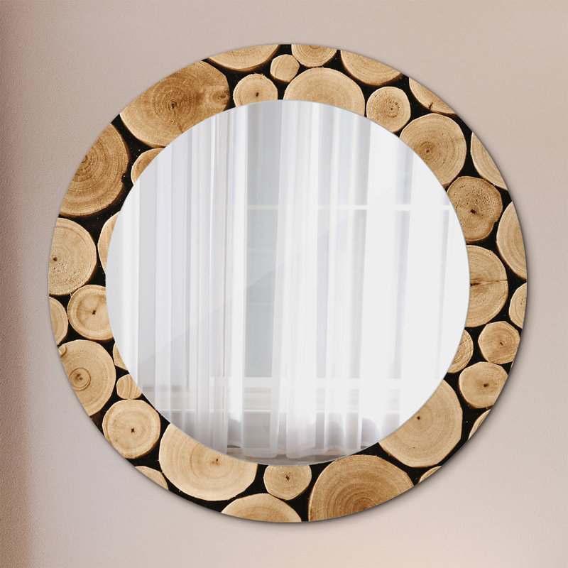 Huldar Glass Flat Wall Mirror