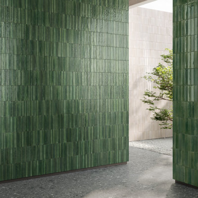 Lucca 2.5" x 9.5" Italian 3D Porcelain Subway Tile
