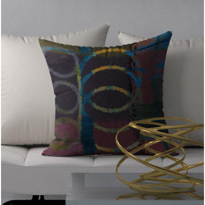 Devona Square Pillow Cover & Insert