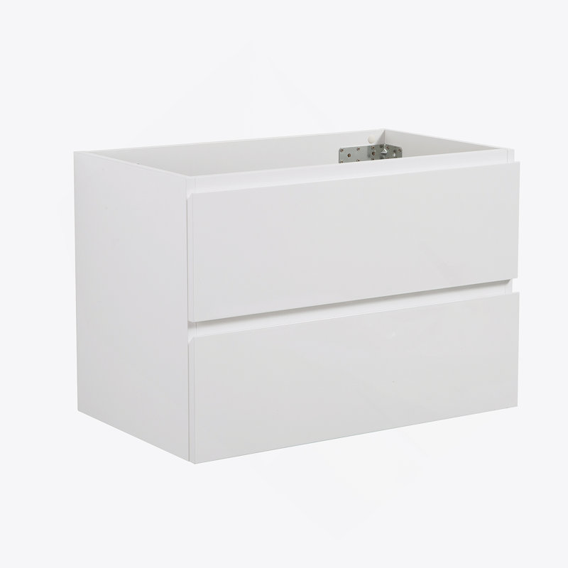 Wall Mounted Cabinet With 2 Drawers