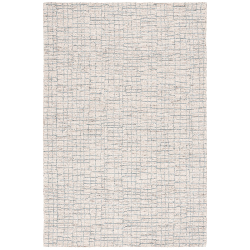 Tapis en laine touffeté à la main Omead, Tapis de couloir 2 pi 3 po x 8 pi