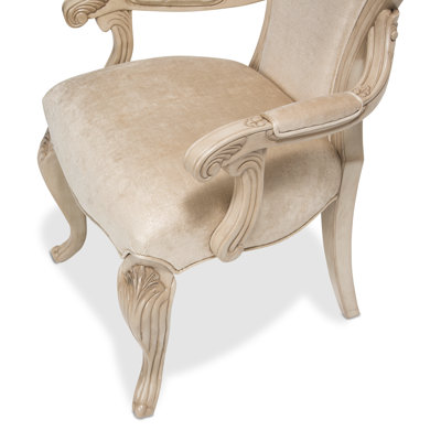 Platine De Royale Champagne Upholstered Arm Chair