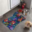Tapis de jeu en forme d'os en verre - 1 pièce