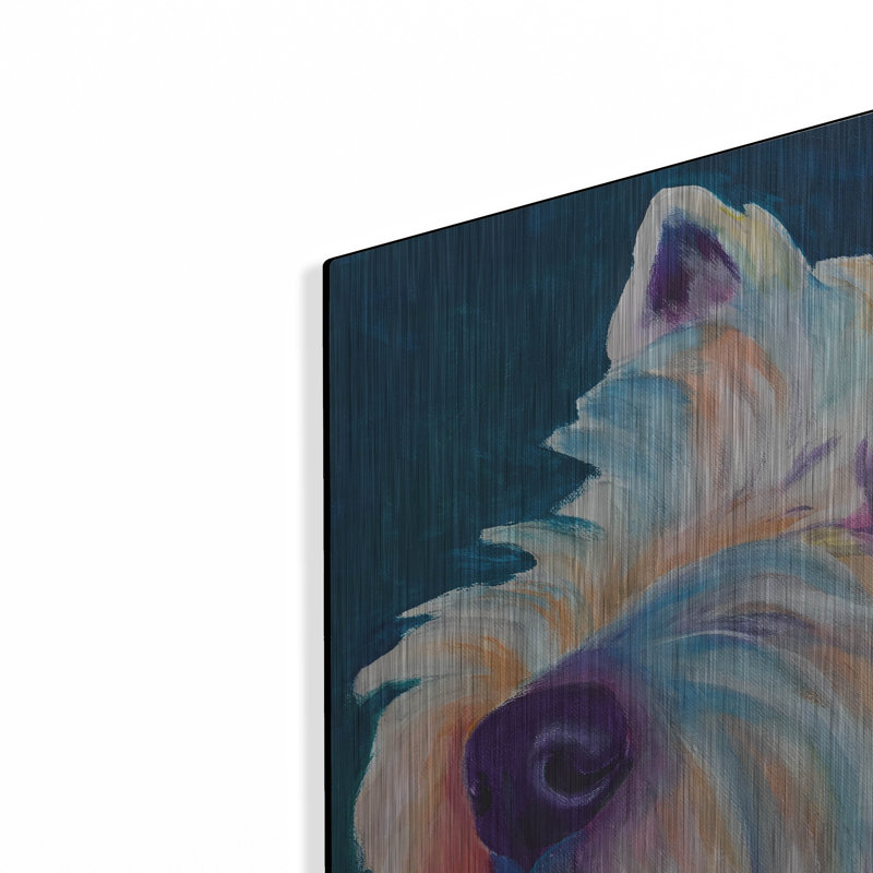 "Westie - Chispy 3" par Dawg Painter, H 24 po x l 24 po