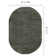 Melnik Solid Colour Machine Woven Polypropylene Area Rug in Sage Green