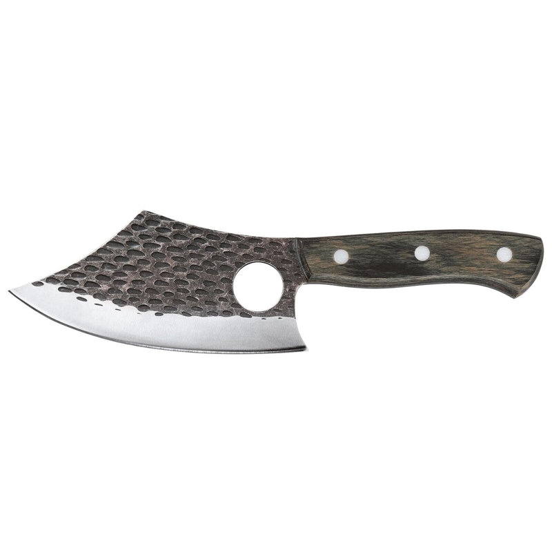 Couteau de chef fermier, manche en bois, 9,8 po