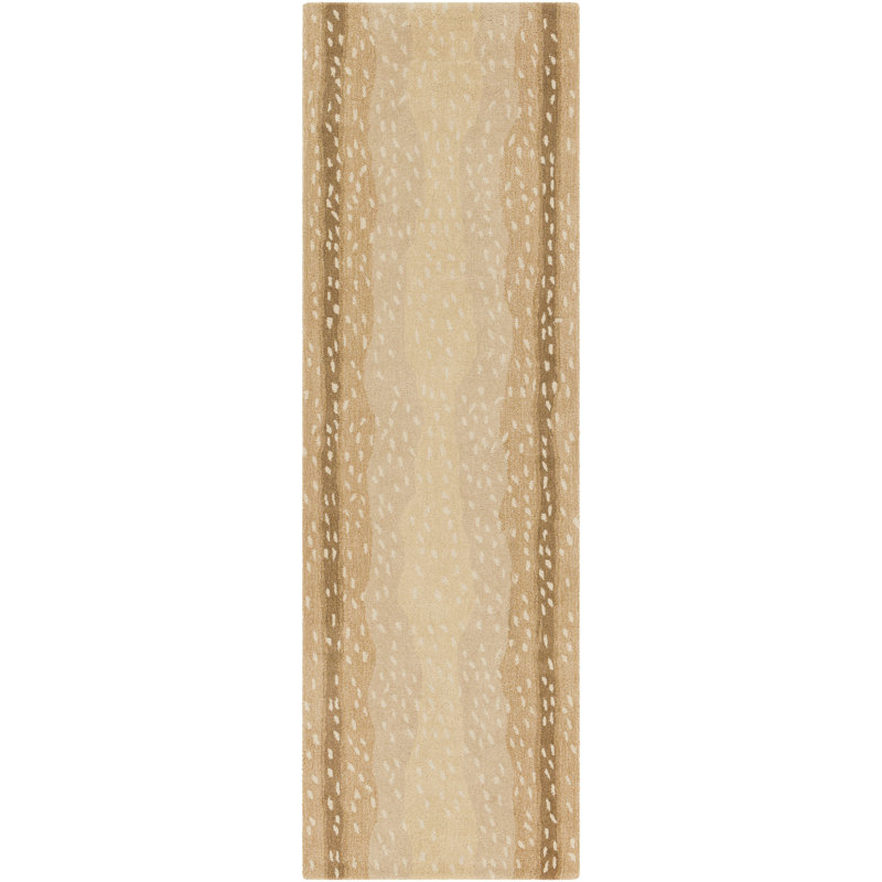 Affton Wool Striped Indoor Rug, Runner 2'6" x 8'