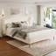 Lit plateforme tapissier Romano Boucle-1072328564