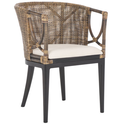 Fauteuil demi-tonneau en coton 22,25 po Bungalo