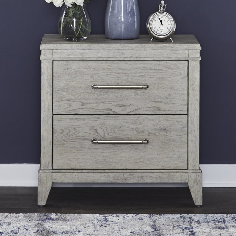 Aathan Two Nightstands Set